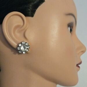Vintage Rhinestone Earrings